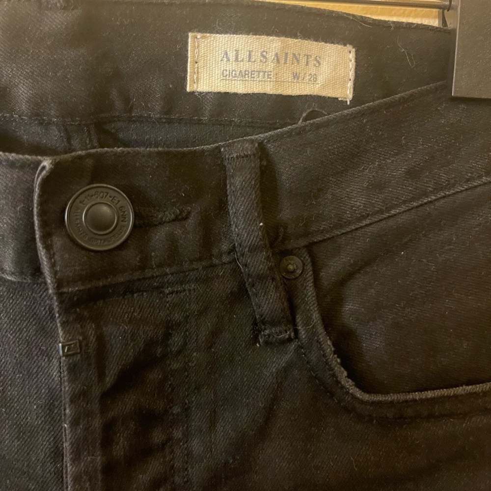 Allsaints Kaneko Cigarette Skinny Jeans View 3